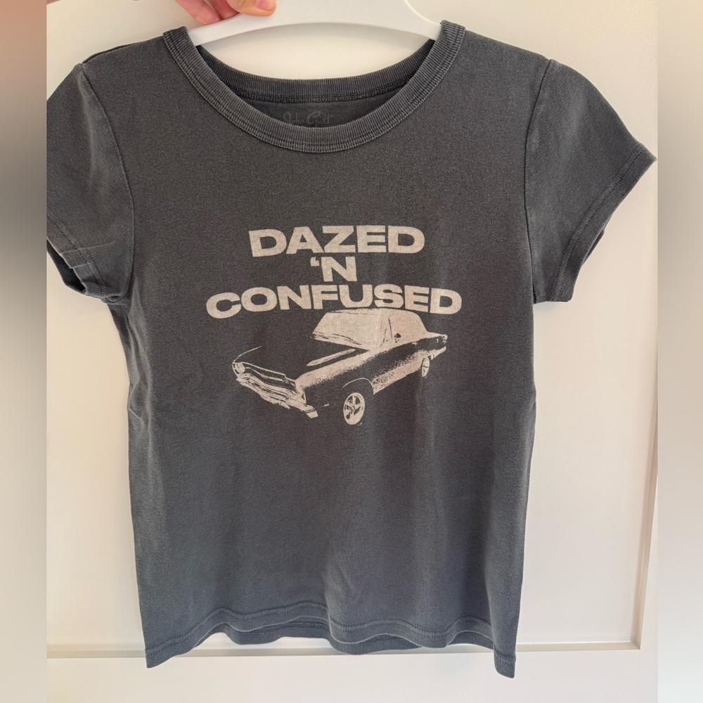 Brandy Melville Dazed and Confused Black T-Shirt